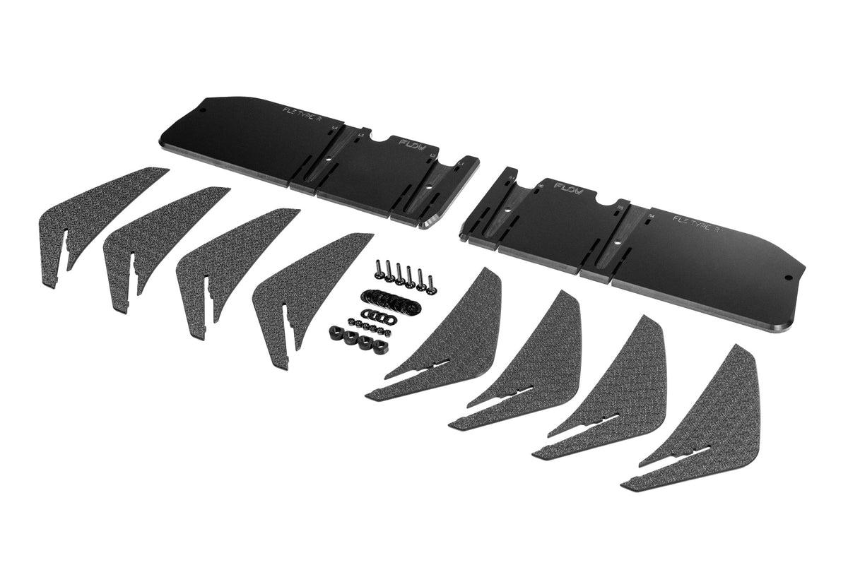 Flow Designs - FL5 Civic Type R Flow-Lock Rear Diffuser