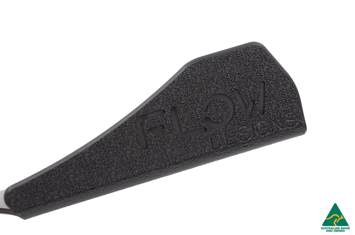 Flow Designs - S3 8V Sedan Pre-Facelift Front Lip Splitter Winglets (Pair)