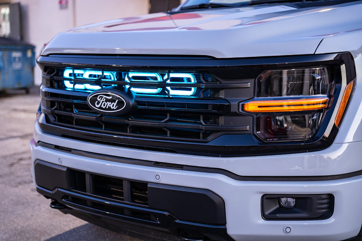 2024+ Ford F-150 (non Raptor) Quad BIG MOUTH LIT KIT Ram Air Intake Snorkels