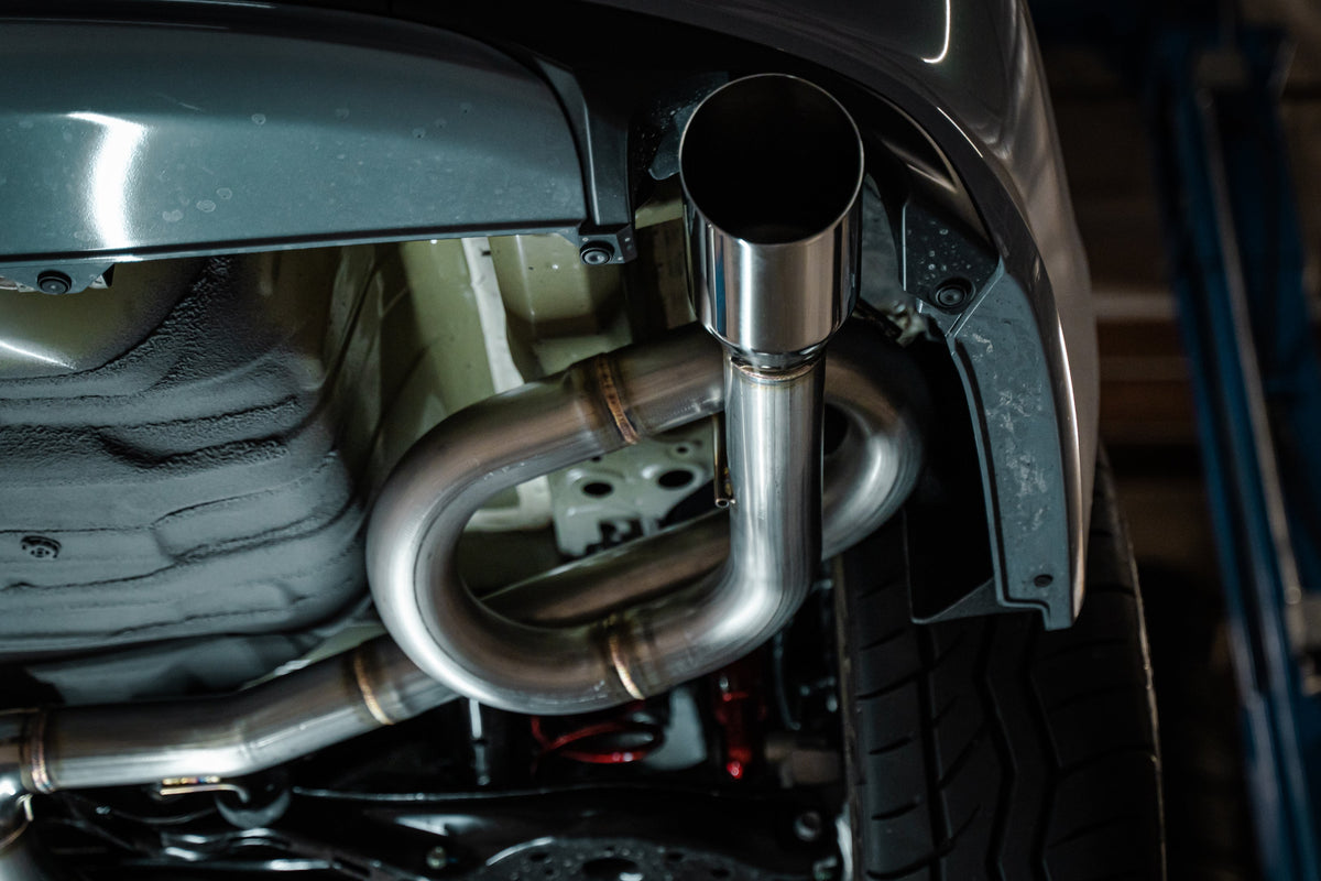 Remark 2022+ Honda Civic Si FE1 Sport Touring (Link Loop) Catback Exhaust w/ Stainless Steel Tip - RK-C2063H-08