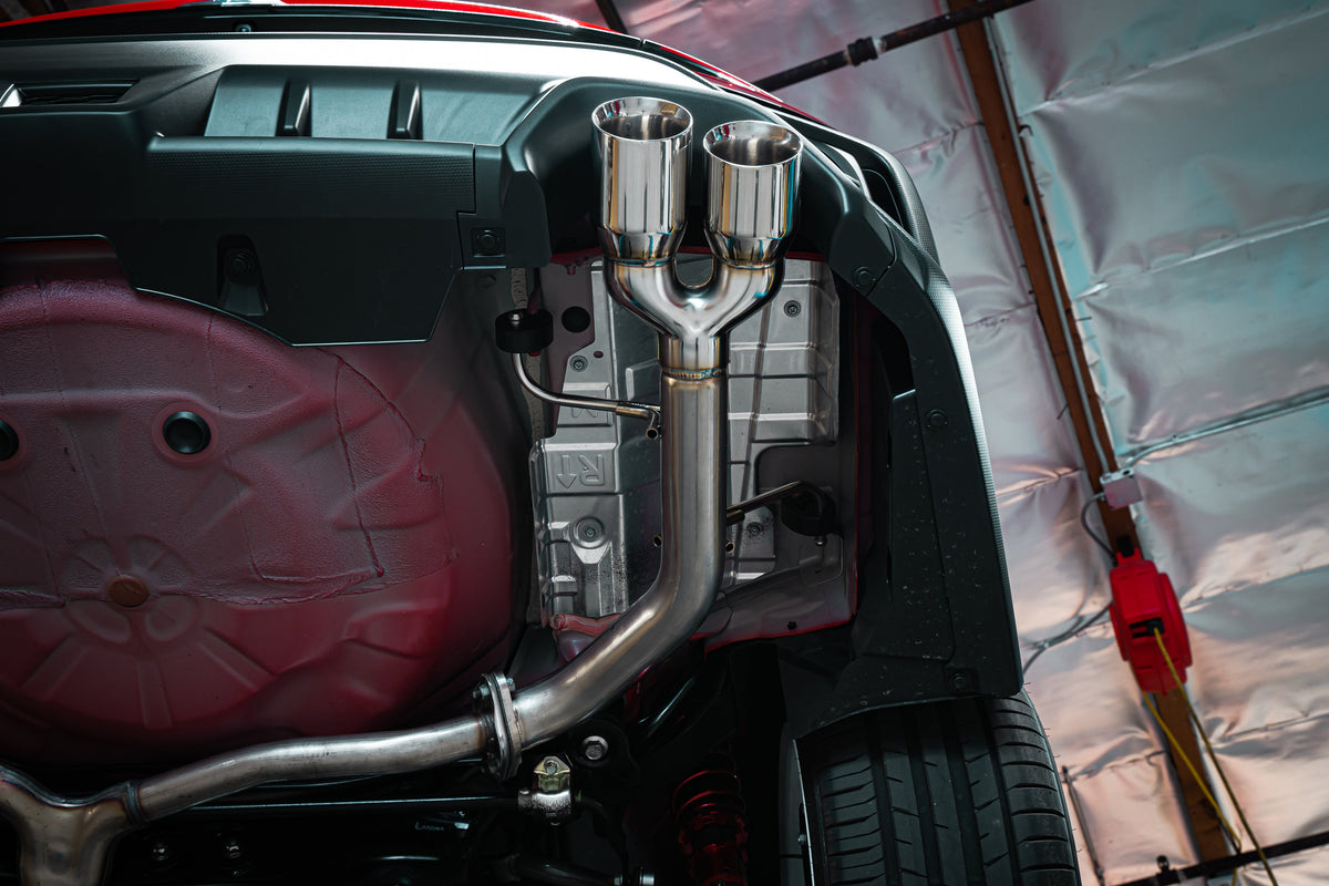 Remark 2022+ Subaru WRX (VB) 3.5in Axleback Exhaust w/ Stainless Double Wall Tip - RO-TSVB-D