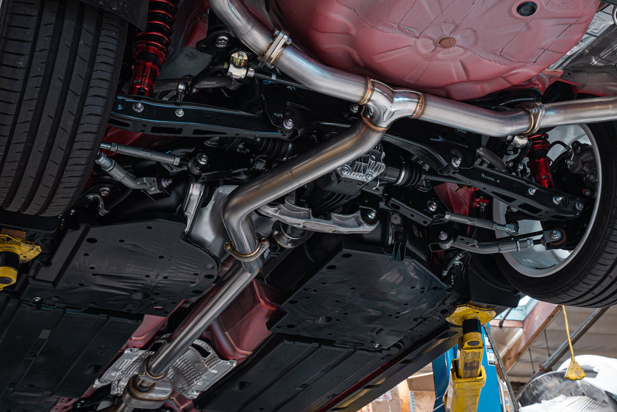 Remark 22+ Subaru WRX 2.5 in. Midpipe Kit (Resonated-Quiet) - RO-CPVB-CS2