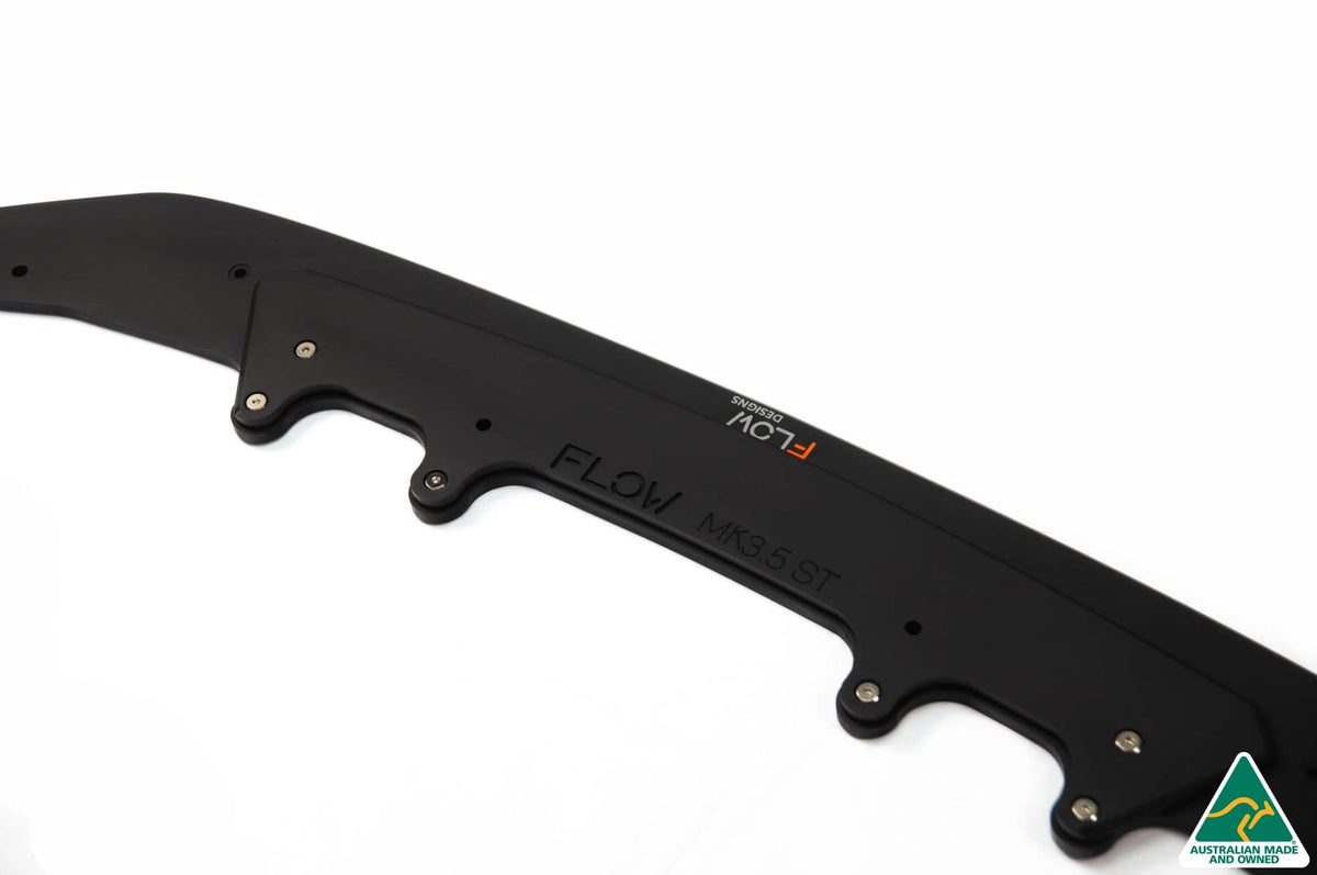 Flow Designs - MK3.5 Focus ST (Facelift) Front Lip Splitter (2 Piece)