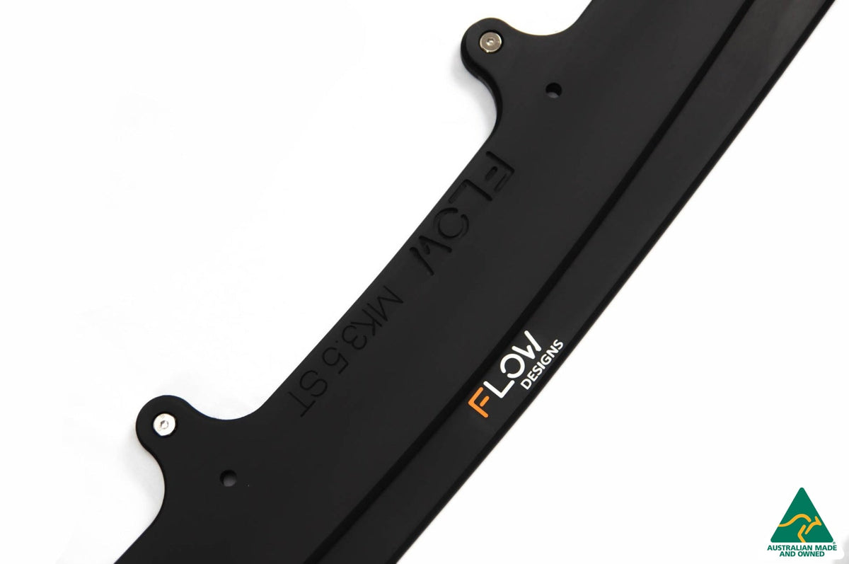 Flow Designs - MK3.5 Focus ST (Facelift) Front Lip Splitter (2 Piece)