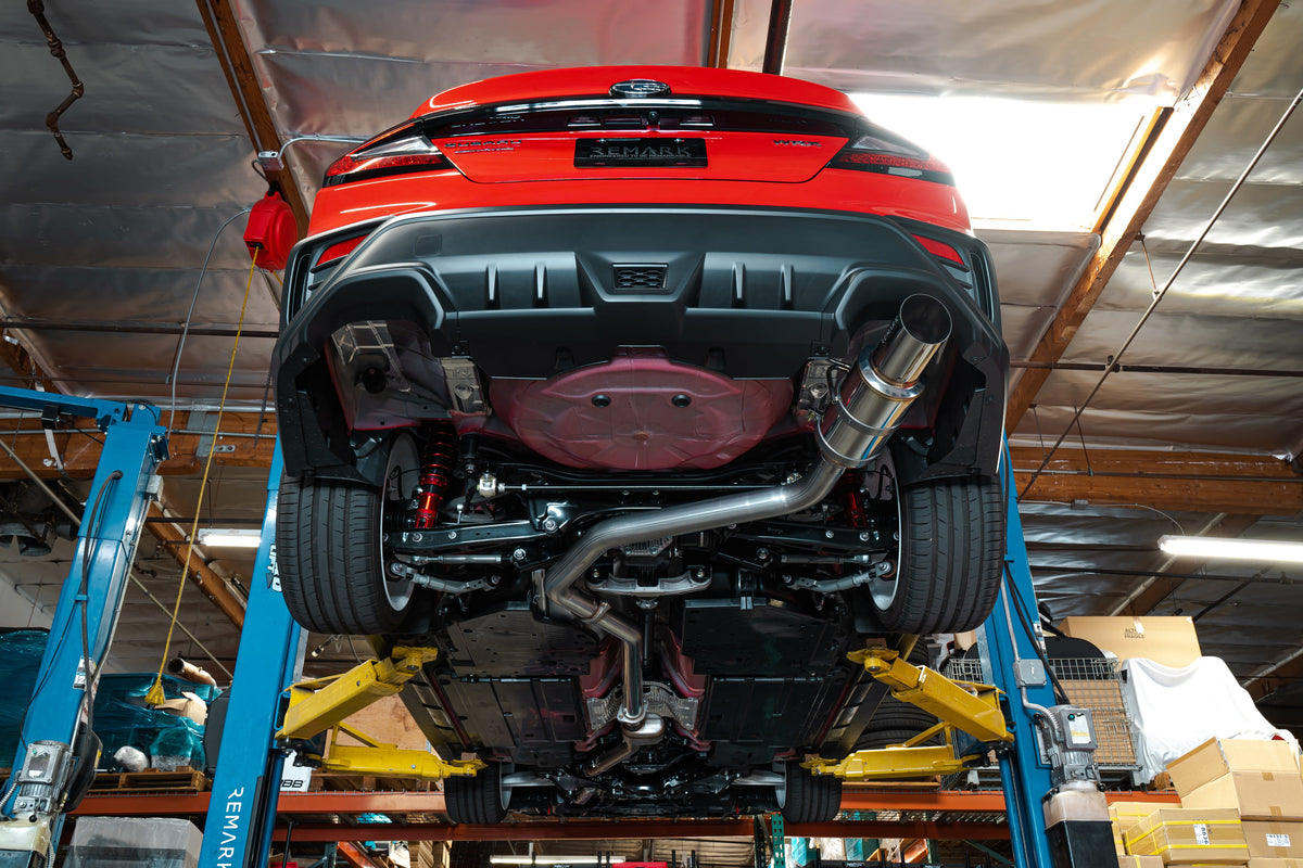 Remark 2022+ Subaru WRX (VB) R1-Spec Catback Exhaust - Stainless - RK-C1076S-03