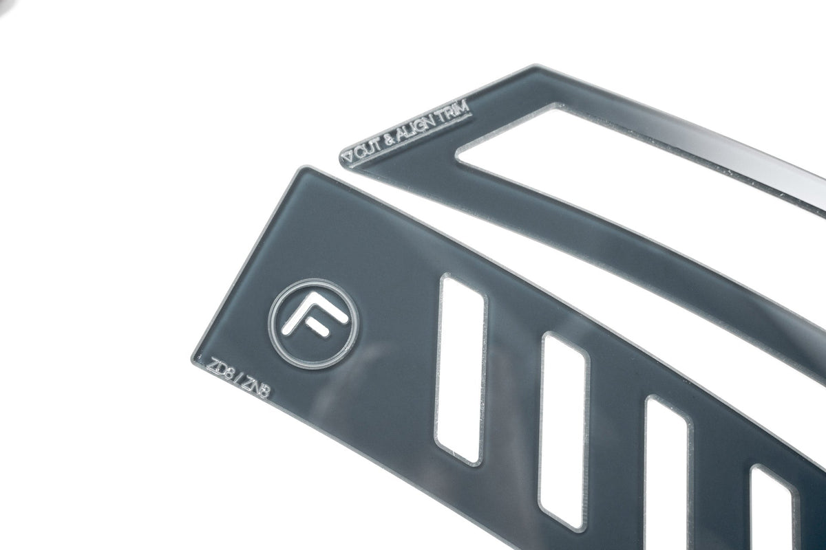 Flow Designs - ZD8 BRZ Window Vents (Pair)