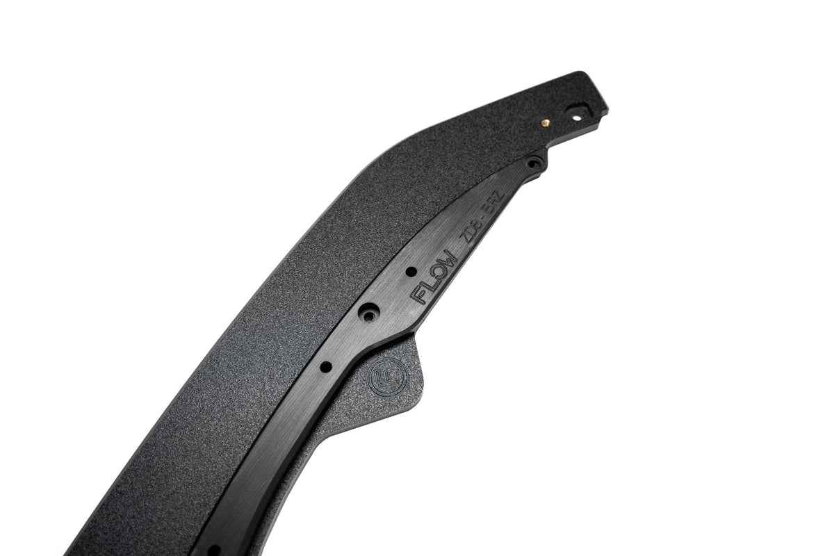 Flow Designs - ZD8 BRZ Front Lip Splitter (TEXTURED)