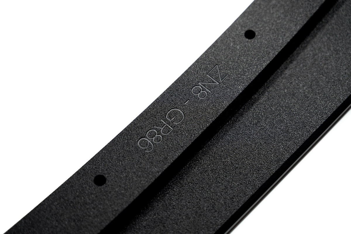 Flow Designs - ZN8 GR86 Front Lip Splitter (TEXTURED)