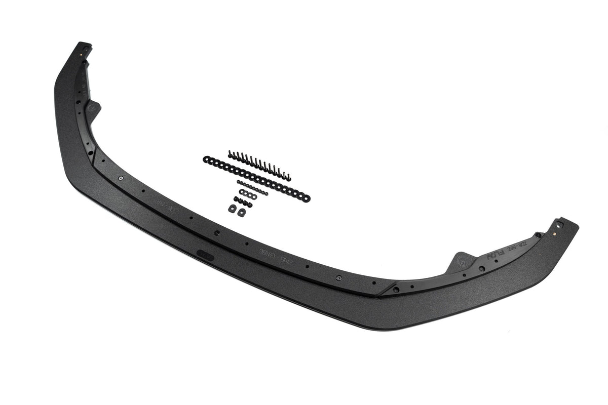 Flow Designs - ZD8 BRZ Front Lip Splitter (TEXTURED)