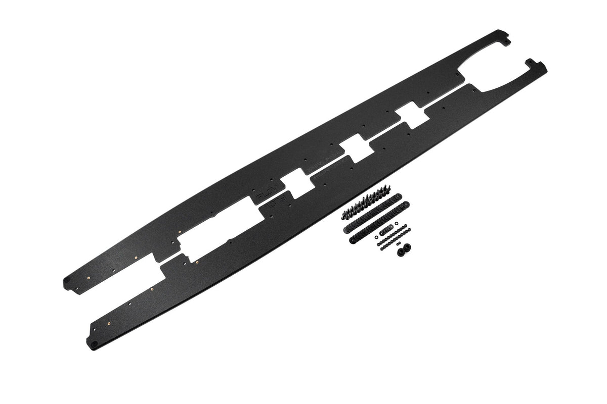 Flow Designs - ZD8 BRZ Side Skirt Splitters (TEXTURED: Pair)