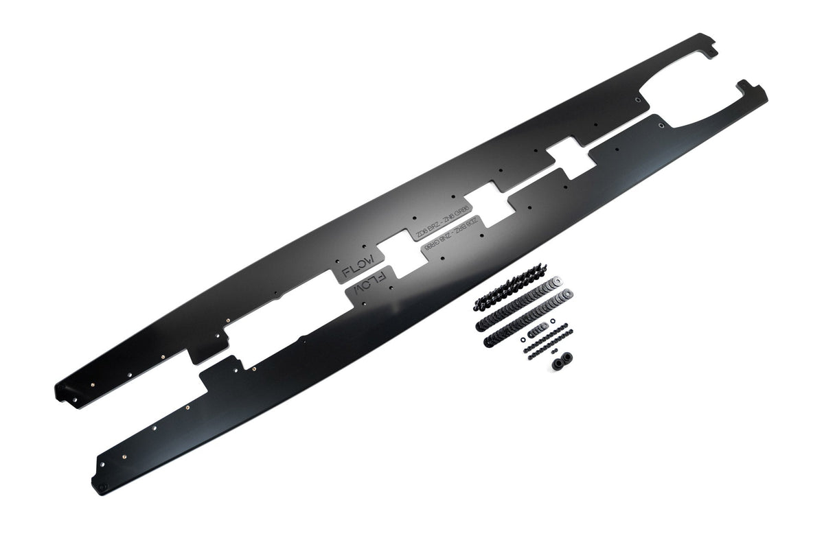 Flow Designs - ZD8 BRZ Side Skirt Splitters (GLOSS: Pair)
