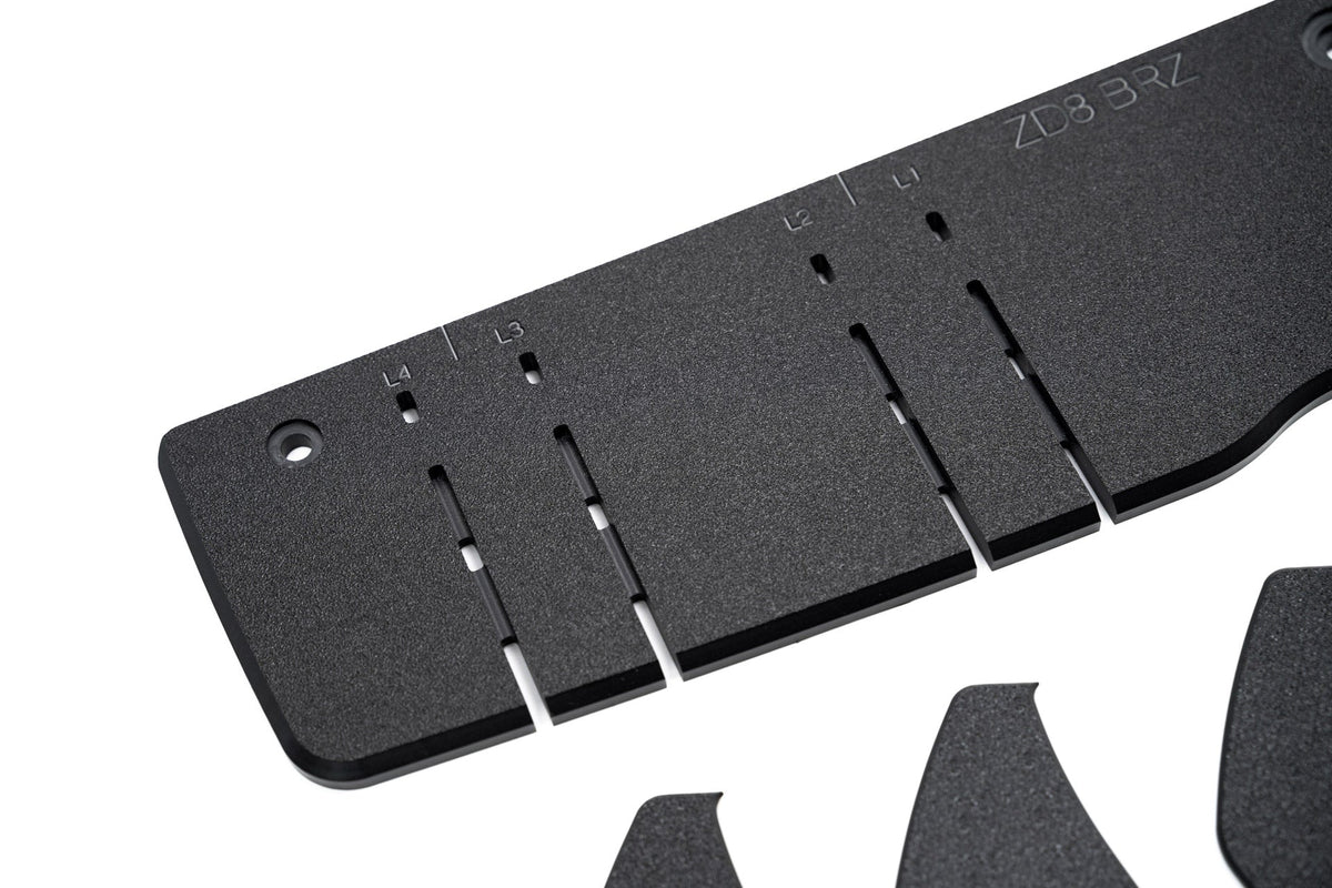 Flow Designs - ZN8 GR86 Flow-Lock Rear Diffuser (TEXTURED)