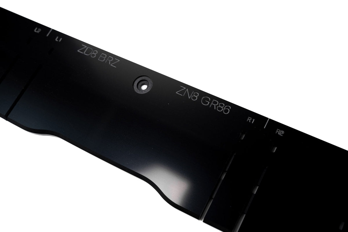 Flow Designs - ZD8 BRZ Flow-Lock Rear Diffuser (TEXTURED)
