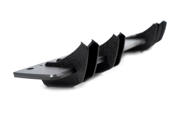 Flow Designs - ZN8 GR86 Flow-Lock Rear Diffuser (TEXTURED) for 2022-2025 Toyota GR86 - front view