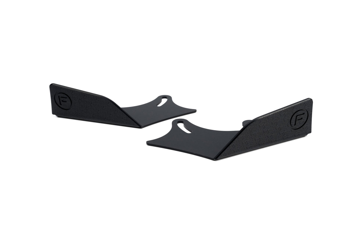 Flow Designs - ZD8 BRZ Front Lip Splitter Winglets (Pair)