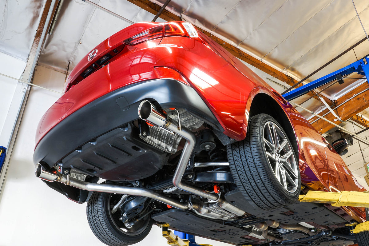 Remark 14-16 Lexus IS200T/IS300/IS350 Axle Back Exhaust w/Double Wall Stainless Tip - RO-TSE2-D