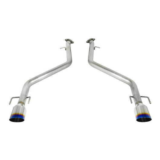 Remark 2021+ Lexus IS350 Axle Back Exhaust w/Burnt Single Wall Tip - RO-TTE4-S