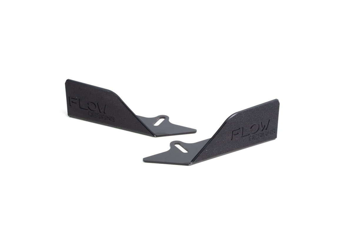 Flow Designs - FK8 Civic Type R Side Skirt Splitter Winglets (Pair)