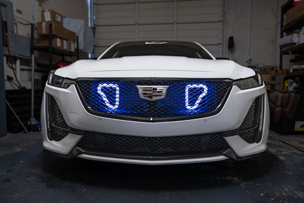 2020+ Cadillac CT5-V (3.0L) Dual BIG MOUTH LIT KIT Ram Air Intake Snorkels