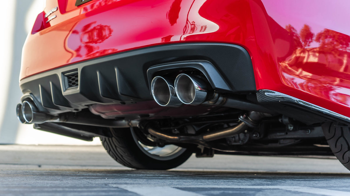 Remark 2015+ Subaru WRX STi VA Axle Back Exhaust w/Stainless Steel Single Wall Tip 4in - RO-TSVA-S4