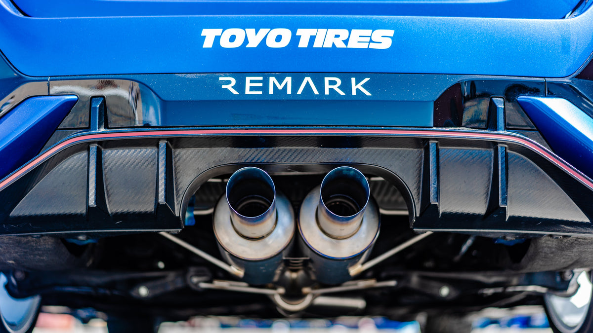 Remark 2017+ Honda Civic Type-R FK8 Full Titanium Cat-Back Exhaust - RK-C2076H-01T