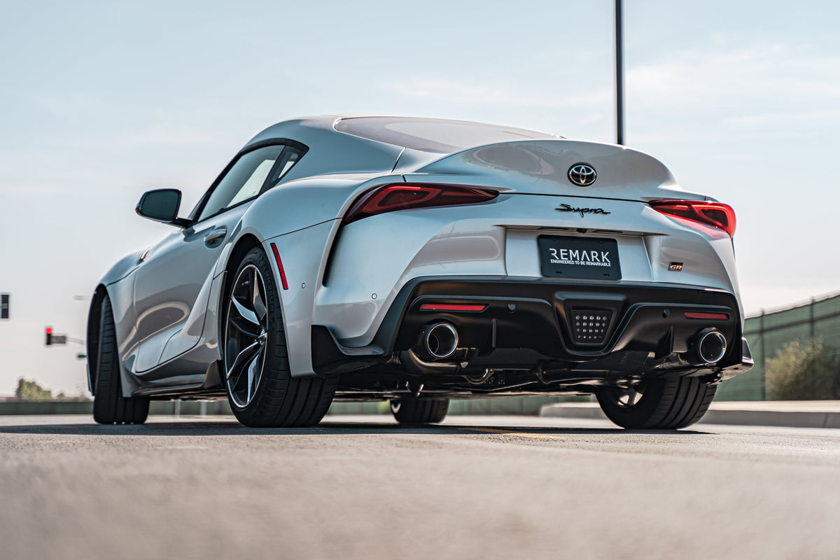 Remark 2020 Toyota GR Supra A90 (DB42) Cat-back Exhaust - Stainless Steel - RK-C2076T-04