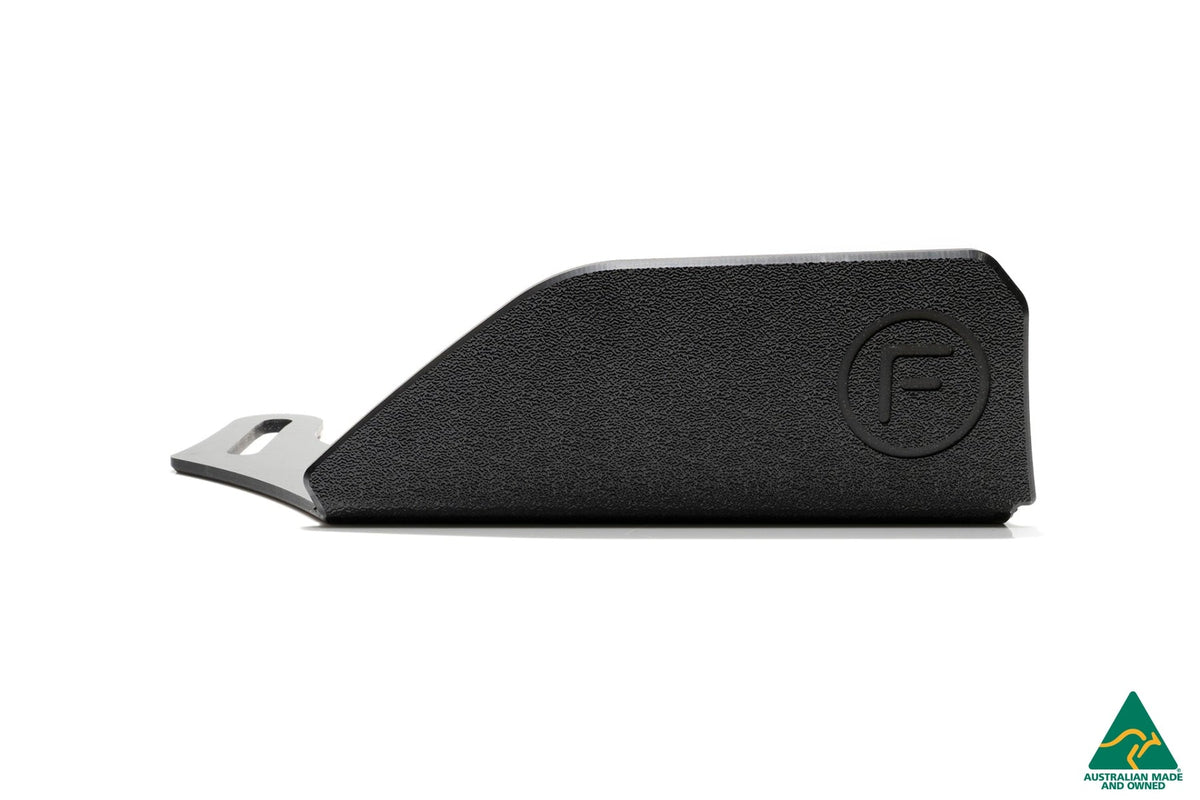 Flow Designs - MK8 Golf R Front Lip Splitter Winglets (Pair)