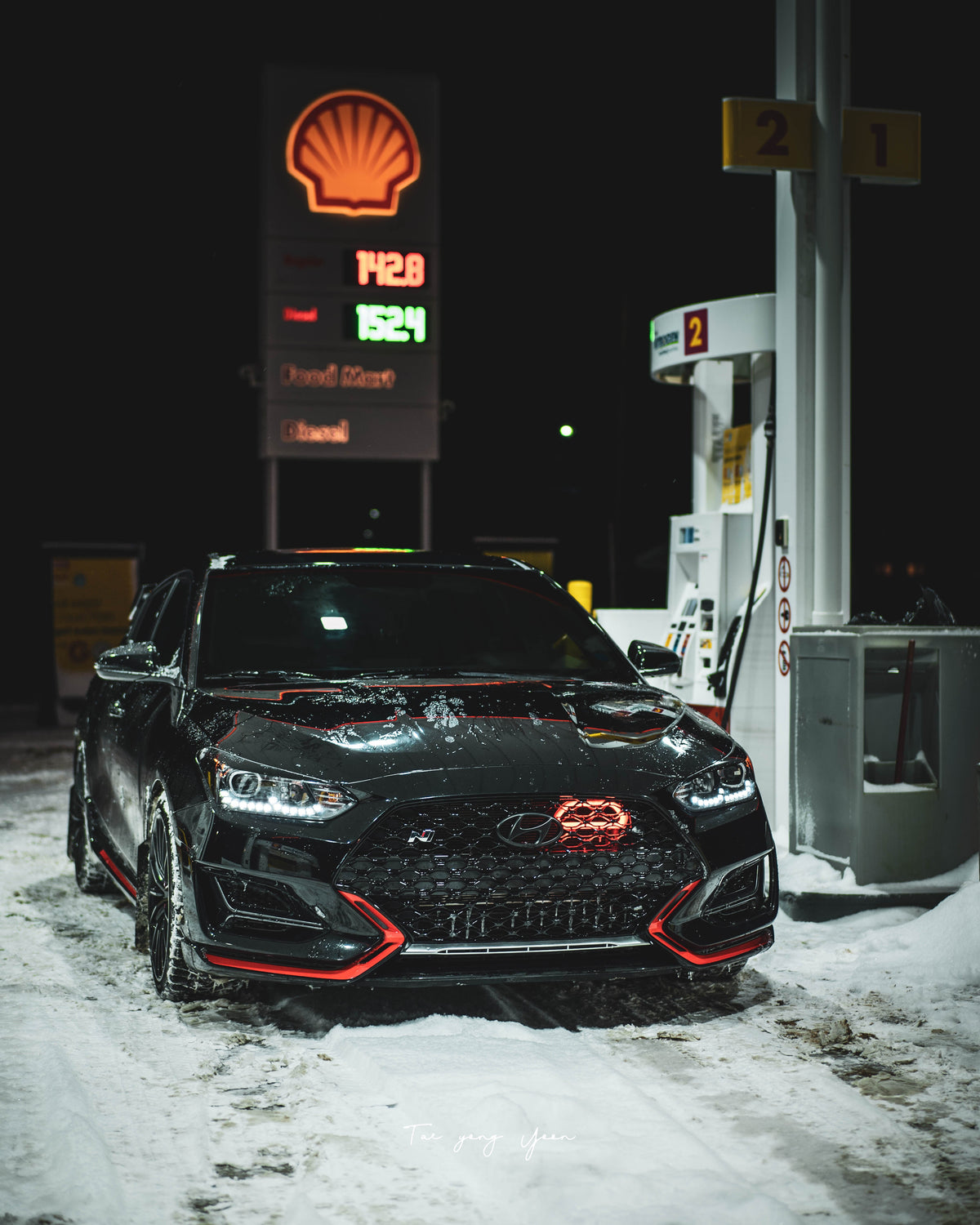 Velossa Tech - 2019-2022 Hyundai Veloster N (DCT and Manual) Generation 4 Interchangeable BIG MOUTH &quot;LIT KIT&quot; | LIT Flare and Controller Only