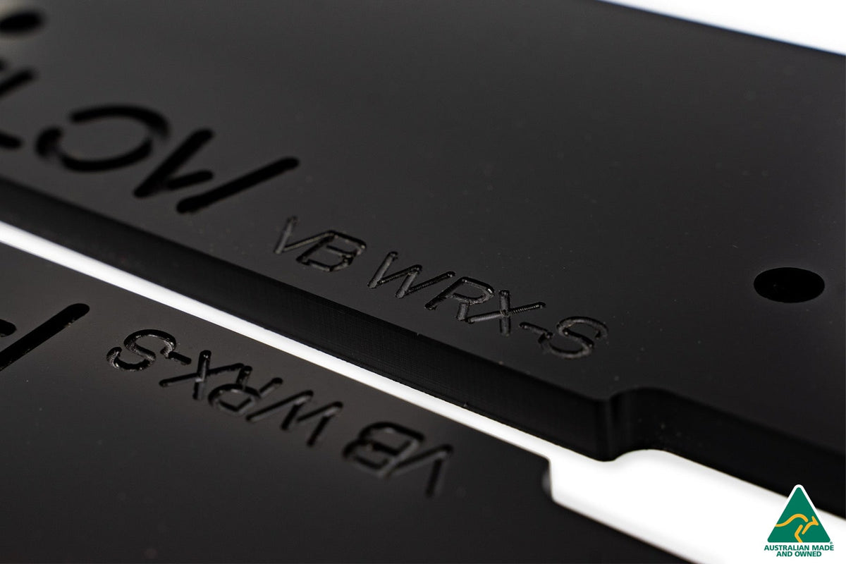 Flow Designs - VB WRX Side Skirt Splitters (GLOSS: Pair)