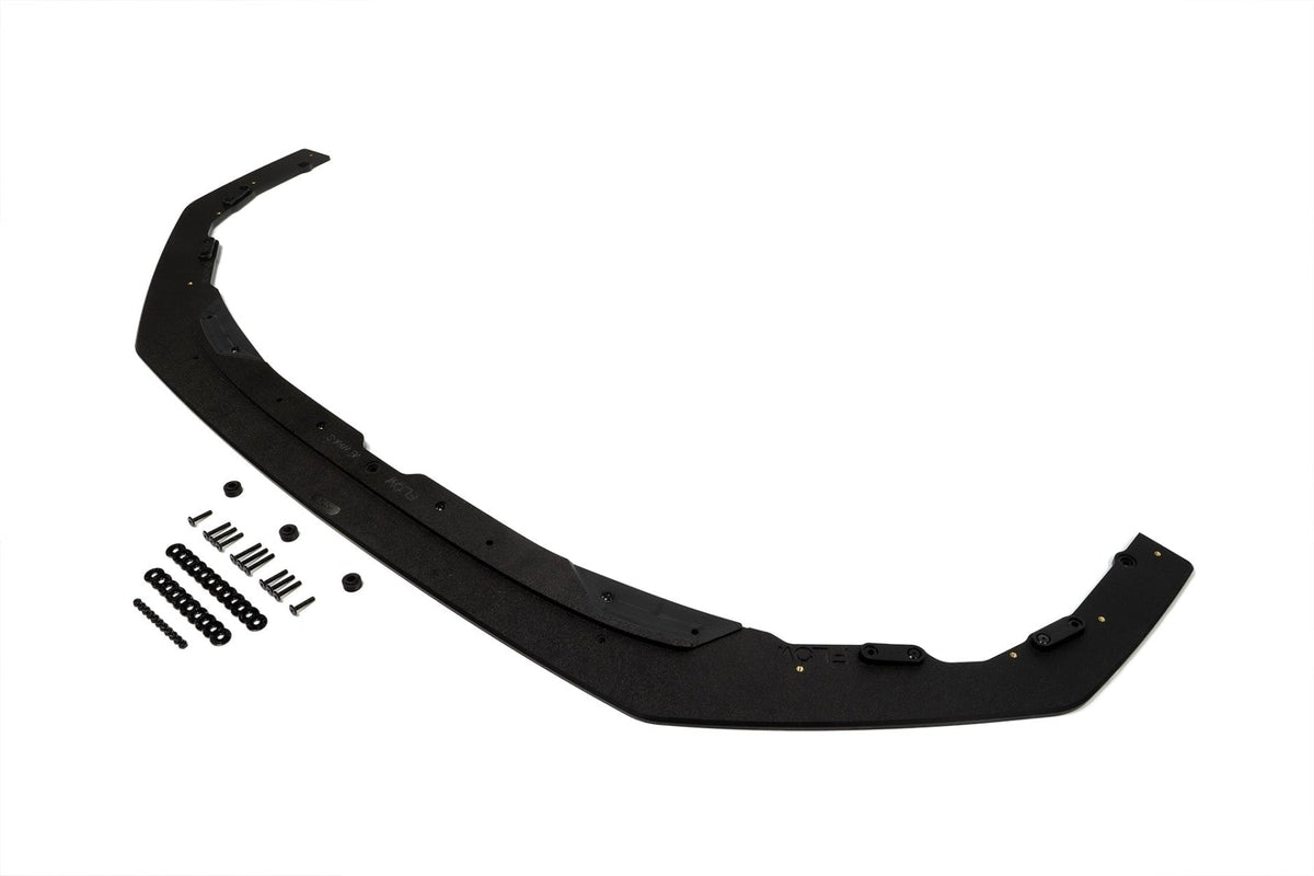 Flow Designs - VB WRX Front Lip Splitter (TEXTURED)