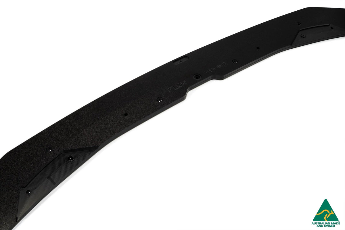 Flow Designs - VB WRX Front Lip Splitter (TEXTURED)