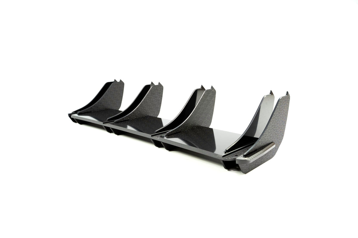 Flow Designs - MK8 Golf R Flow-Lock Rear Diffuser