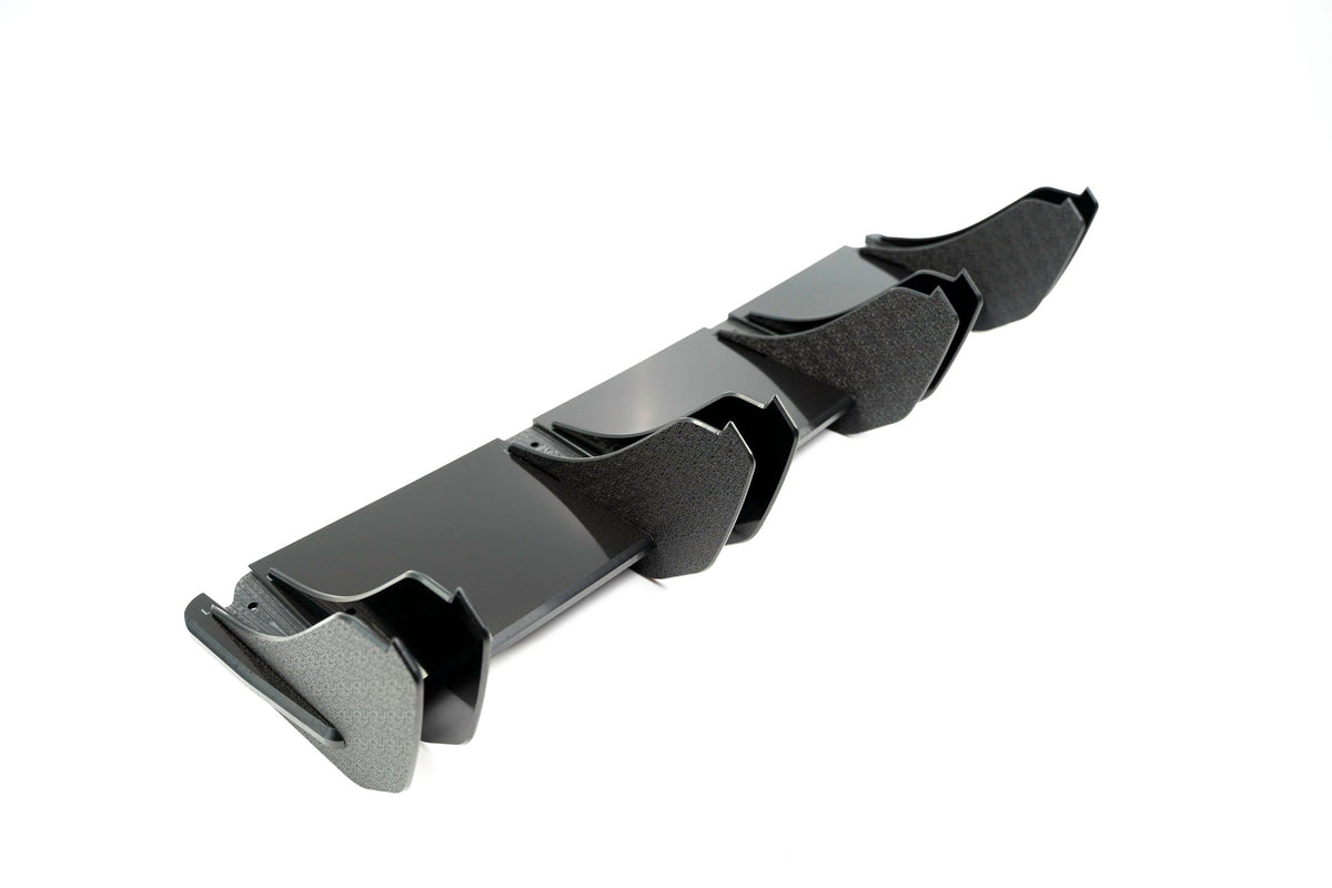 Flow Designs - MK8 Golf R Flow-Lock Rear Diffuser
