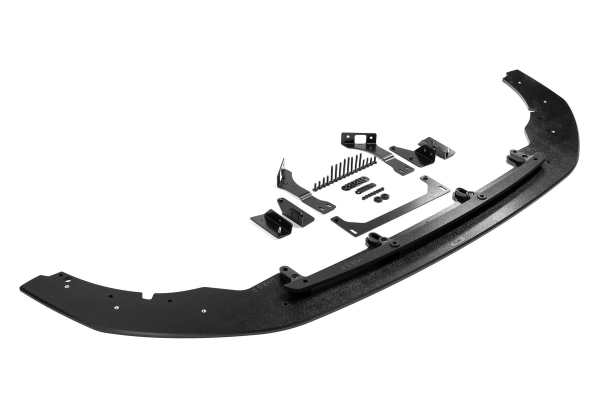 Flow Designs - MK8.5 Golf R Chassis Mounted Front Lip Splitter