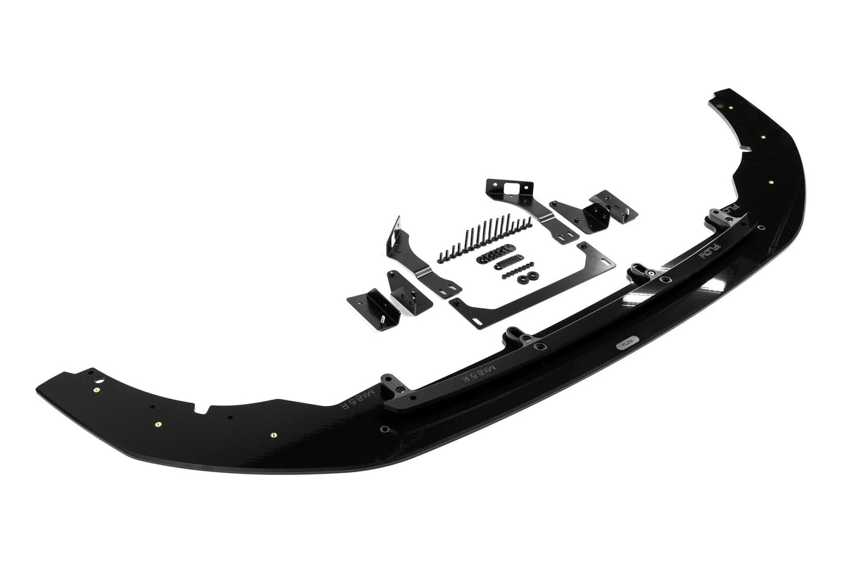 Flow Designs - MK8.5 Golf R Chassis Mounted Front Lip Splitter