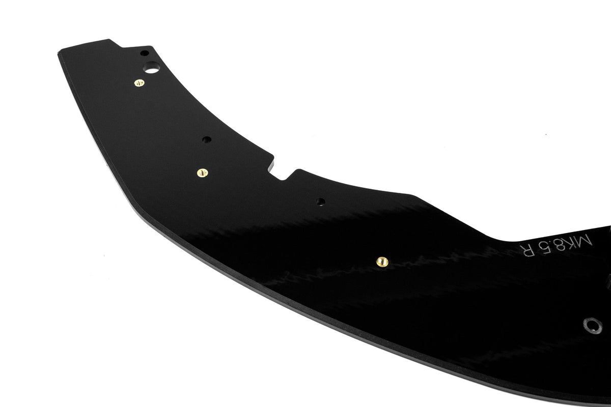 Flow Designs - MK8.5 Golf R Chassis Mounted Front Lip Splitter