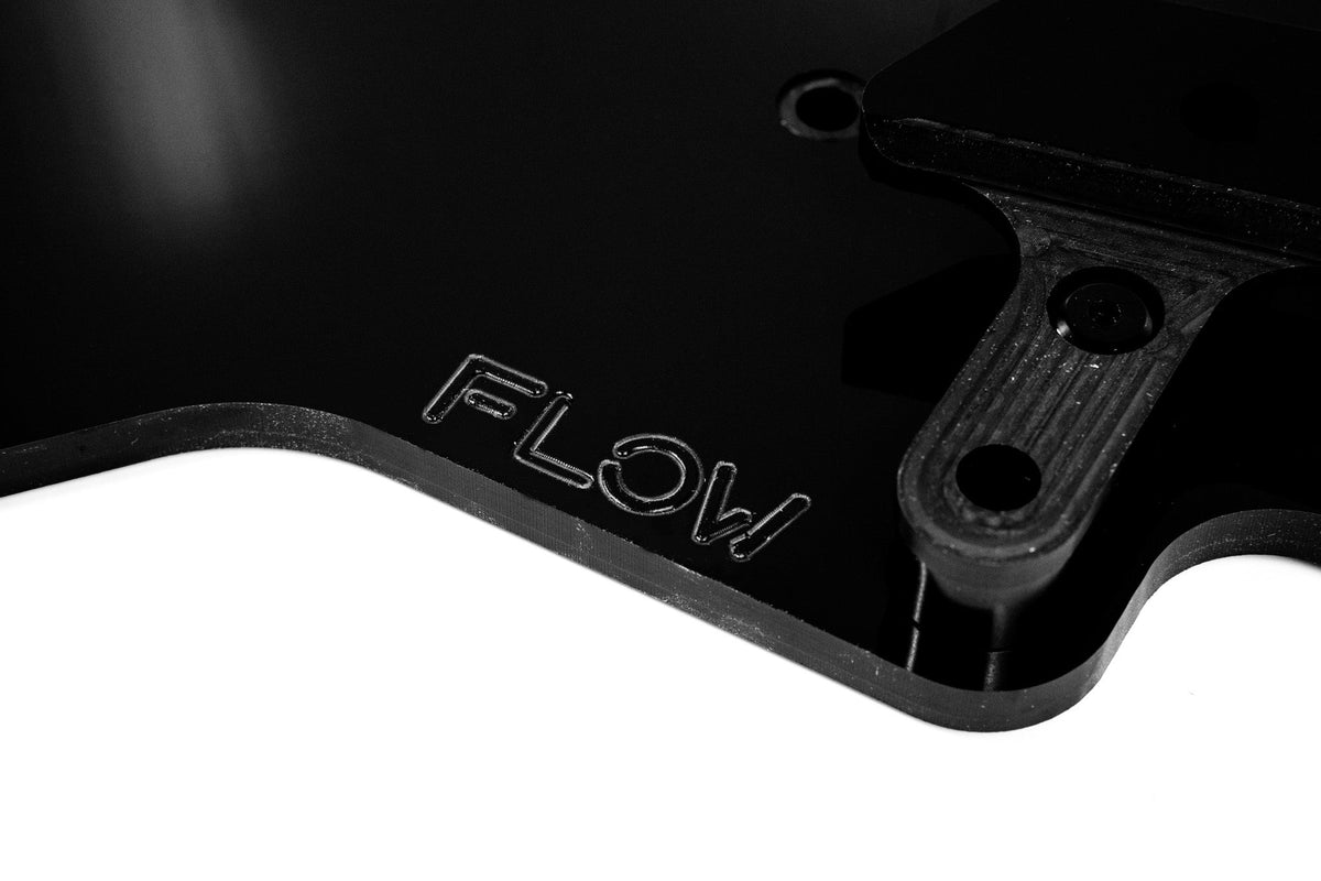 Flow Designs - MK8.5 Golf R Chassis Mounted Front Lip Splitter