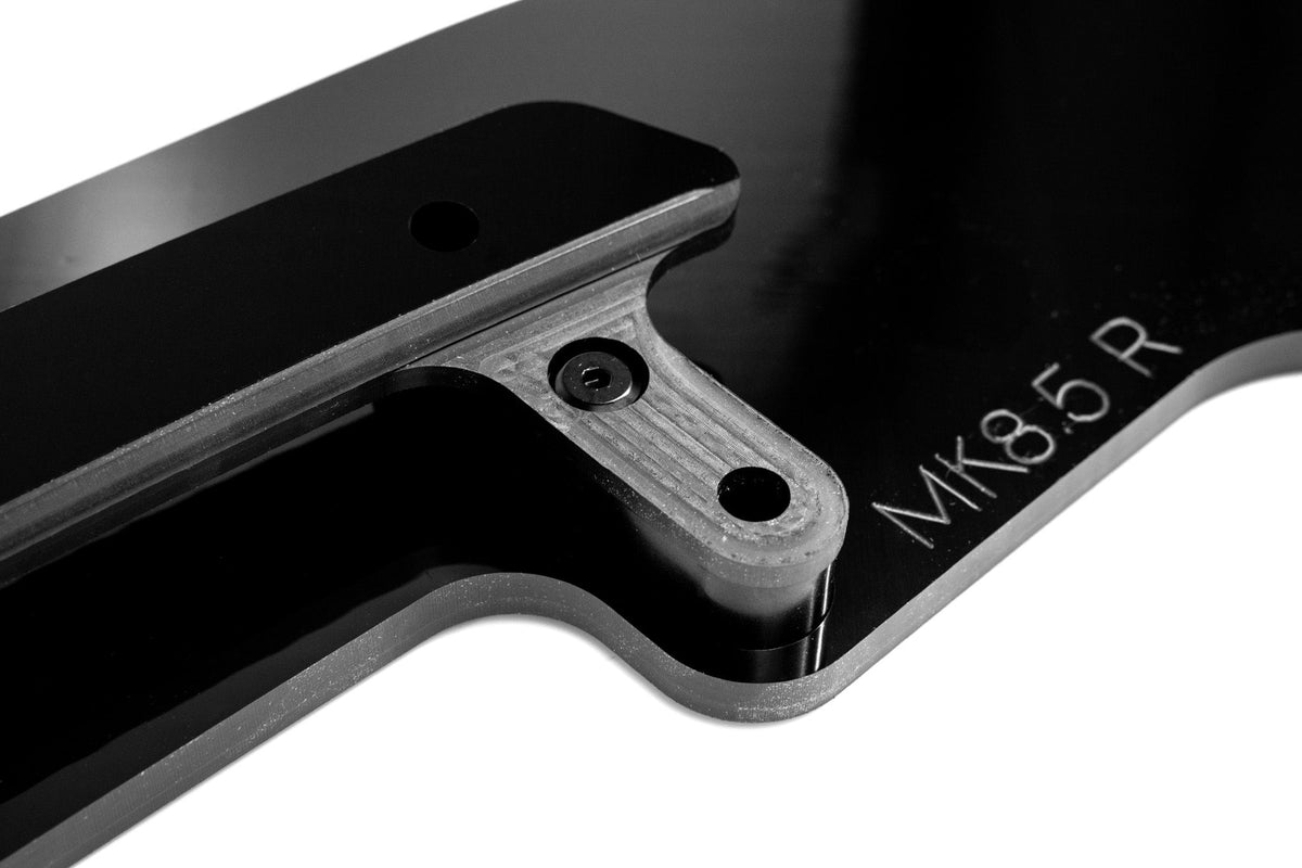 Flow Designs - MK8.5 Golf R Chassis Mounted Front Lip Splitter