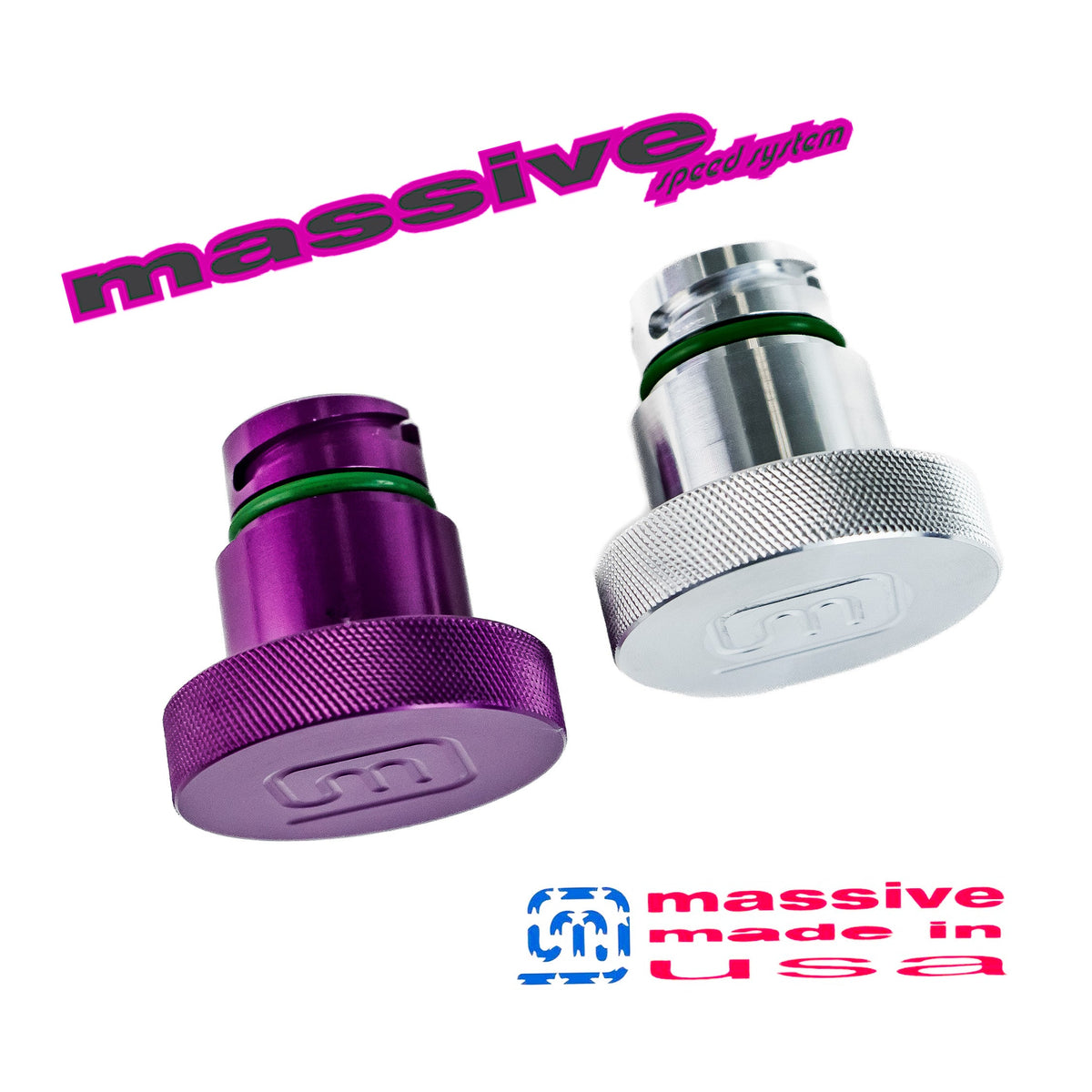 Massive Signature Oil Fill Cap - Godzilla V8 Engine 6.8 7.3 - Massive Speed System