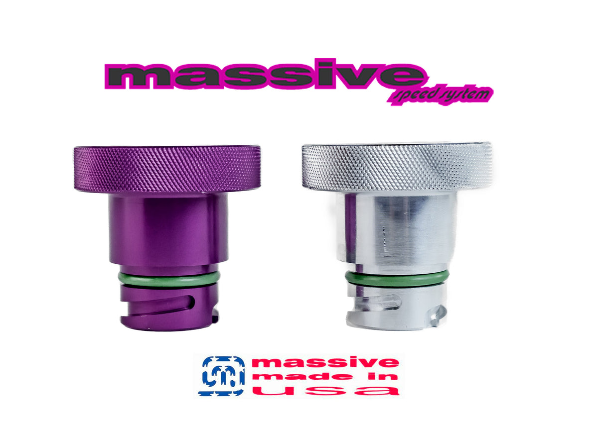 Massive Signature Oil Fill Cap - Godzilla V8 Engine 6.8 7.3 - Massive Speed System