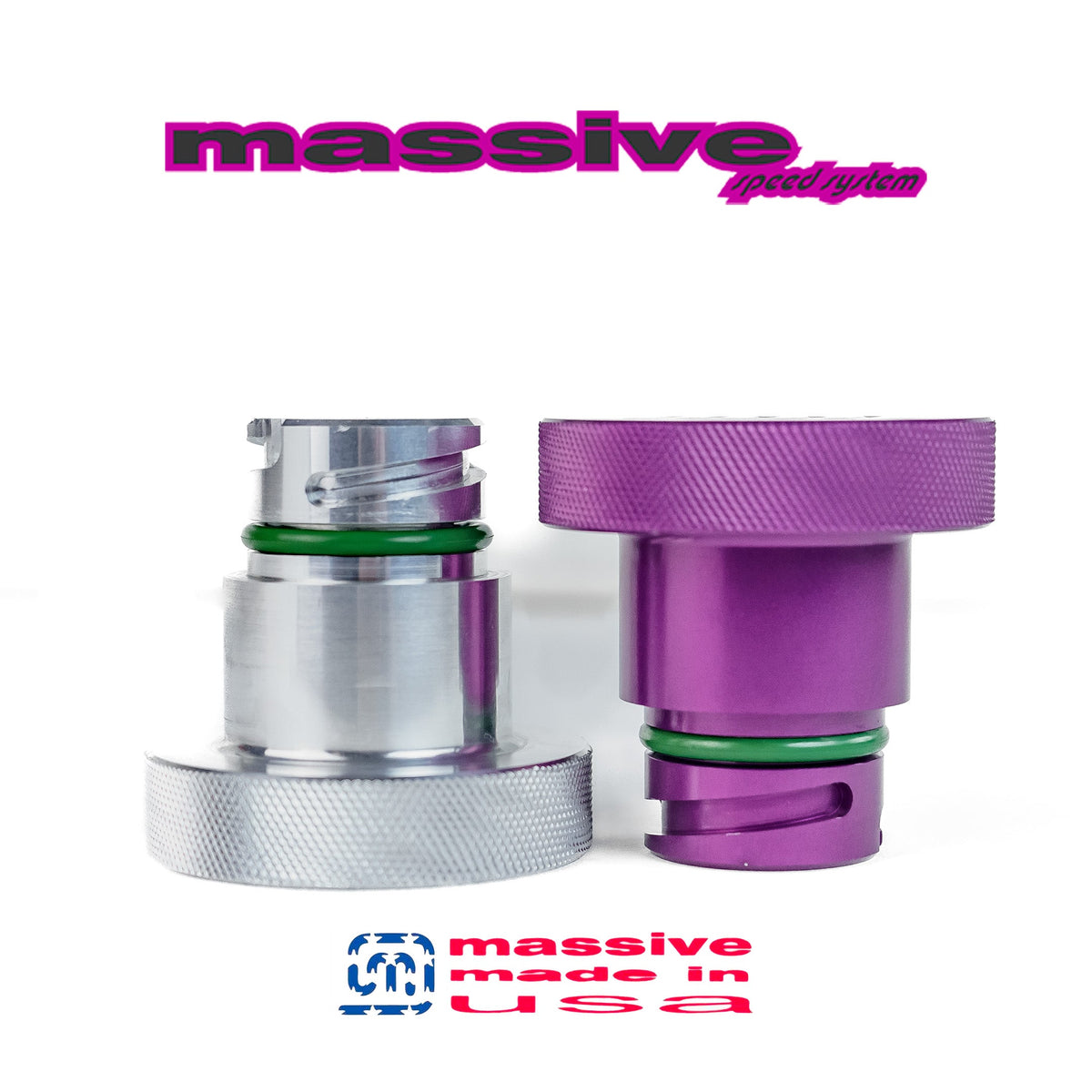 Massive Signature Oil Fill Cap - Godzilla V8 Engine 6.8 7.3 - Massive Speed System