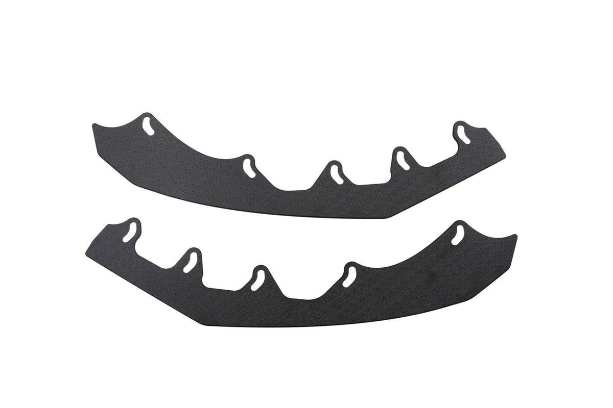 Flow Designs - MK8 Golf GTI Front Lip Splitter Extensions (Pair)