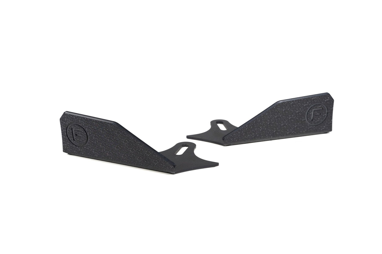 Flow Designs - MK8 Golf GTI Front Lip Splitter Winglets (Pair) for 2022-2024 Volkswagen GTI - front view