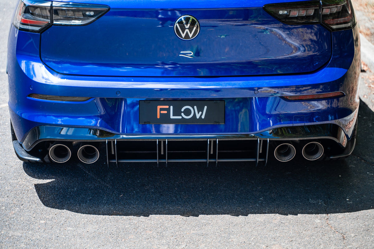Flow Designs - MK8.5 Golf R Full Lip Splitter Set