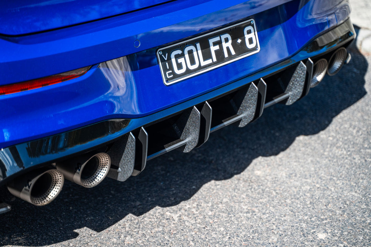 Flow Designs - MK8.5 Golf R Full Lip Splitter Set