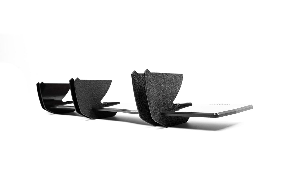 Flow Designs - MK8 Golf GTI Flow-Lock Rear Diffuser