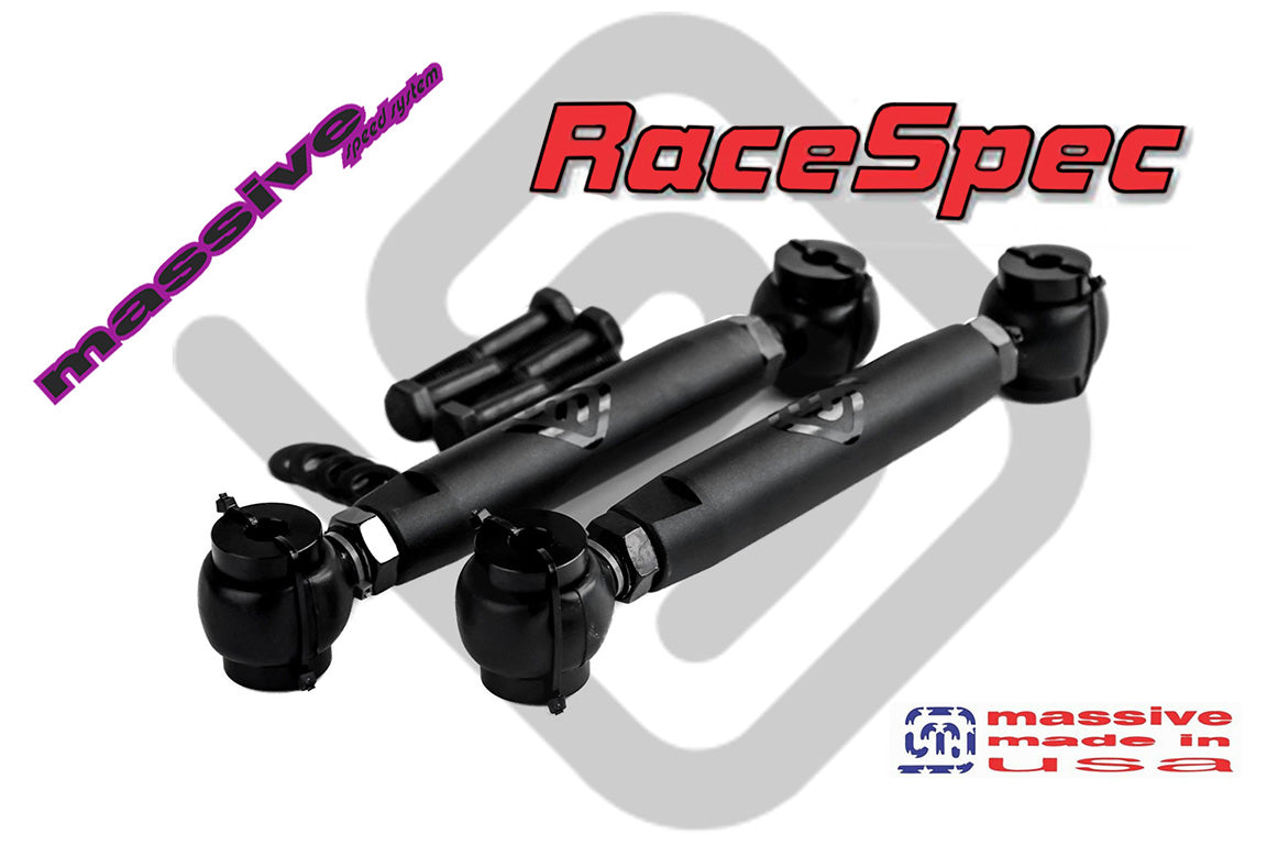 Massive RaceSpec Booted Toe Arms Kit Maverick - Massive Speed System