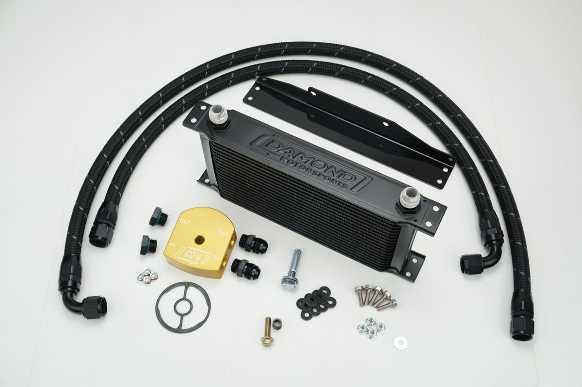 Damond Motorsports - Focus ST Engine Oil Cooler Kit for 2013-2018 Ford Focus ST - detail view