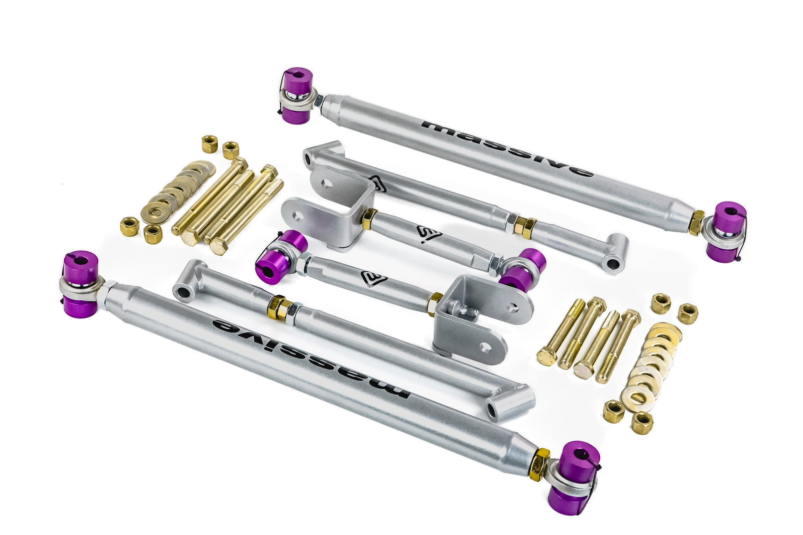 Massive Traction Satisfaction Adjustable RaceSpec complete kit 68-72 GM A Body - Massive Speed System