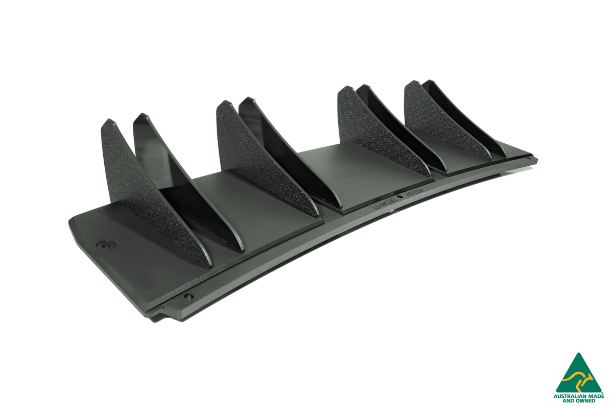 Flow Designs - RS3 8V Sedan Facelift Flow-Lock Rear Diffuser